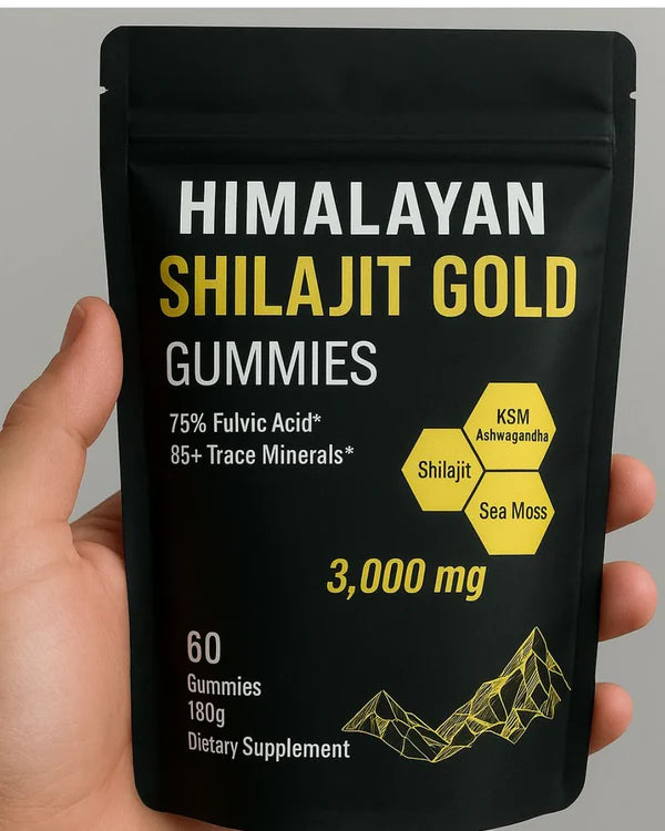 Pure Energy Shilajit Gummies – Flavored Gummies with Shilajit Extract