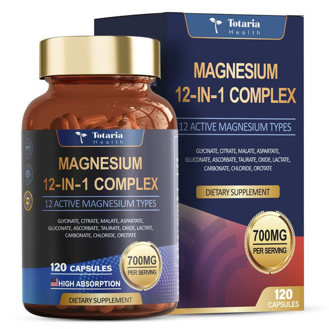 Magnesium Power Blend – Essential Mineral Supplement in Convenient Blend Formula